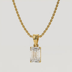 Angular Bright Diamond Pendant