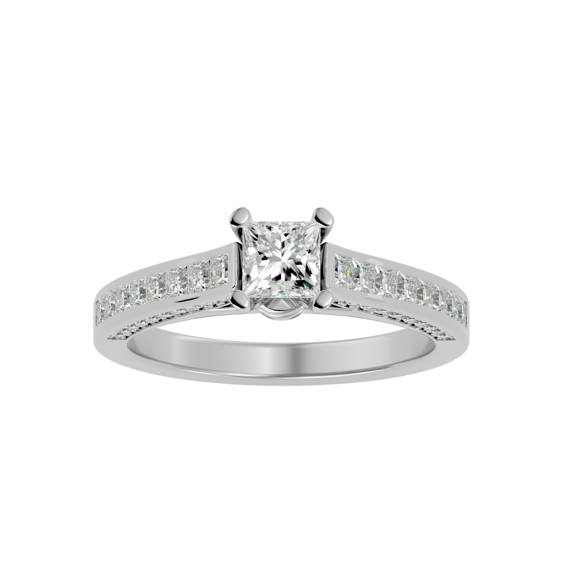 Trinity Solitaire Ring