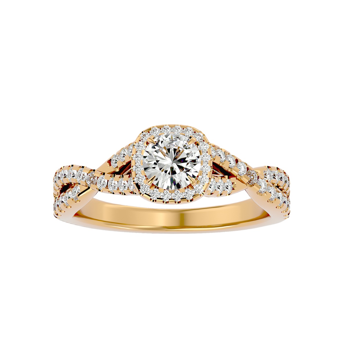 Elenora Halo Ring