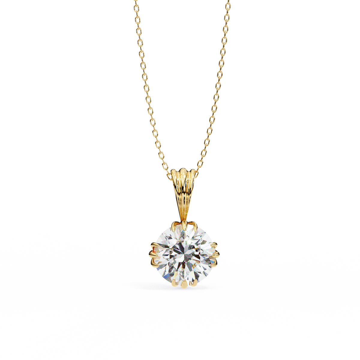 Elara Diamond Pendant