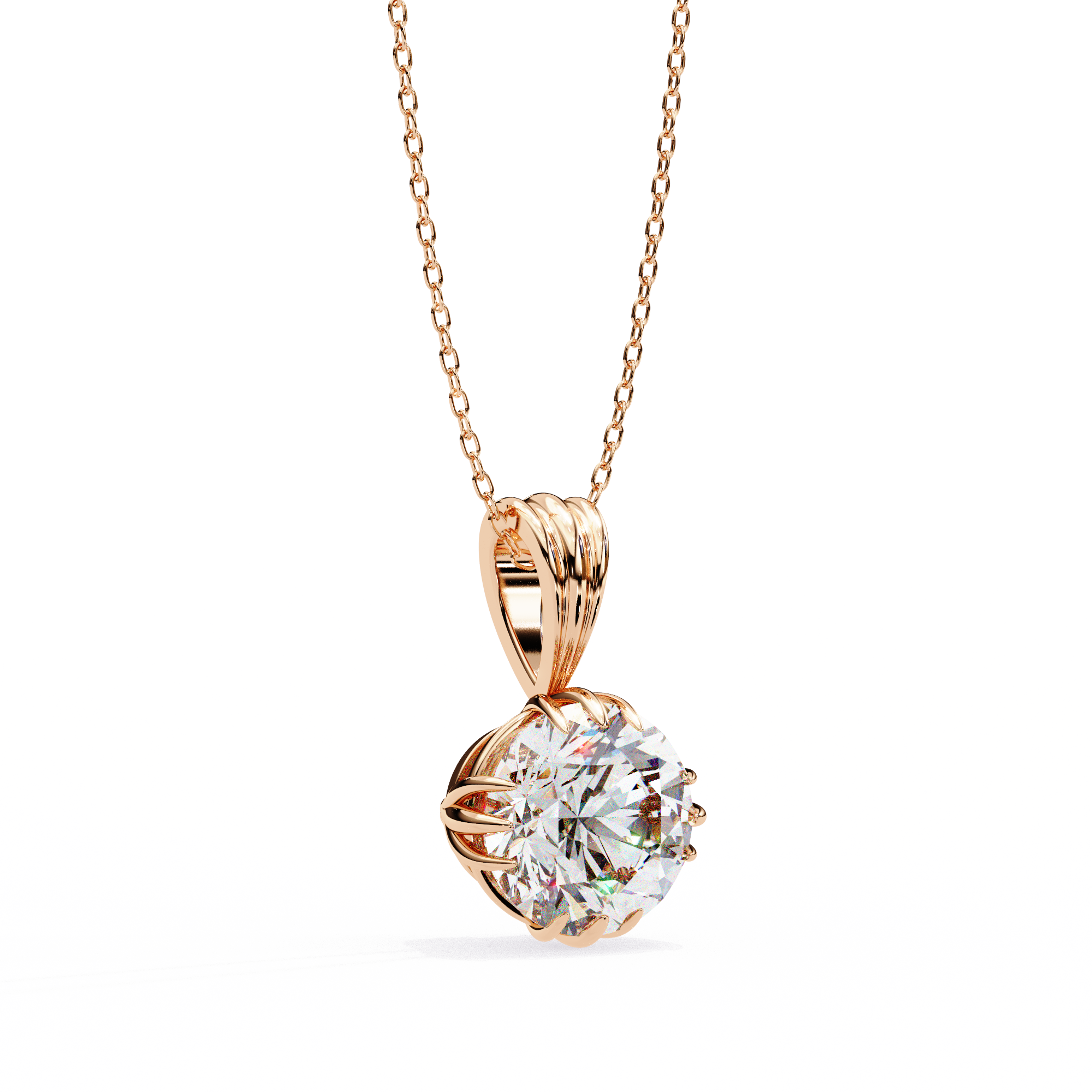 Elara Diamond Pendant