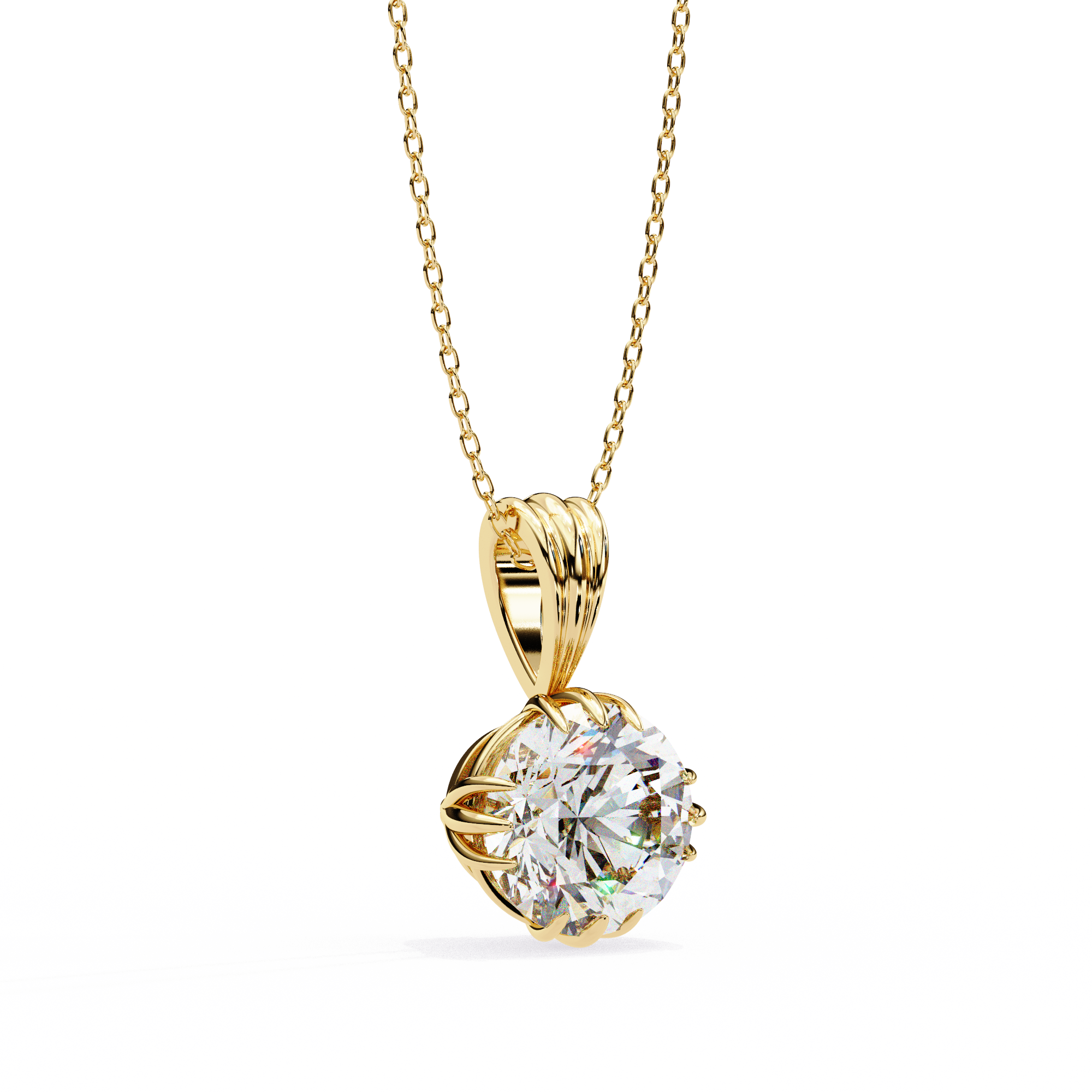 Elara Diamond Pendant