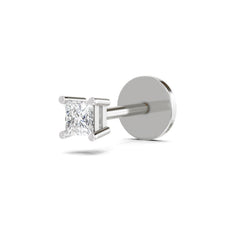 14K Gold 0.09 Ct Diamond Solitaire Nose pin