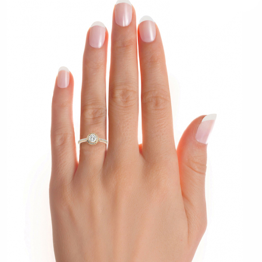 Cordelia Halo Ring