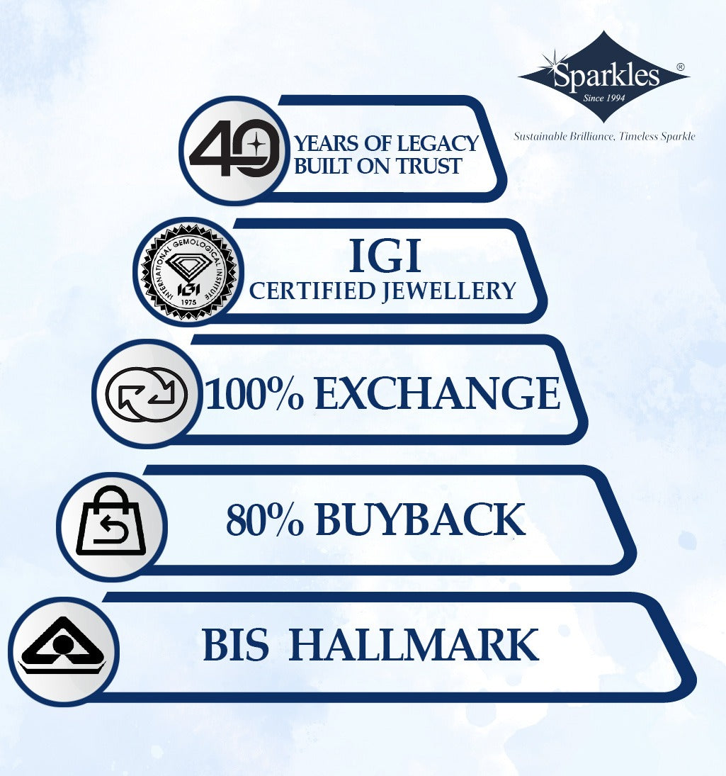 14K Gold 0.16 Carat Diamond Round Shape Celestial Nose Pin