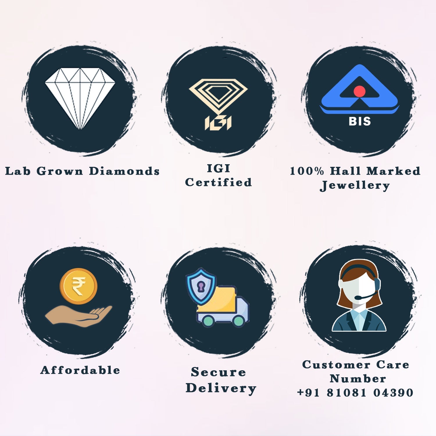 14K Gold 0.06 Ct Diamond Floral Stud Round Shape Nose Pin