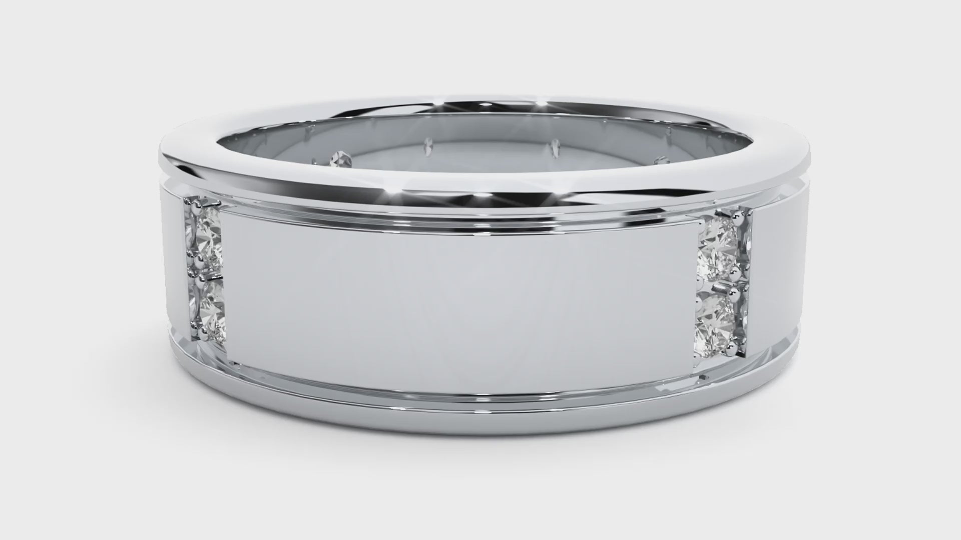 James Diamond Mens Ring